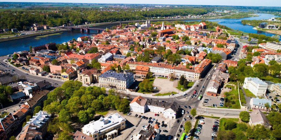 Kaunas, la città vecchia